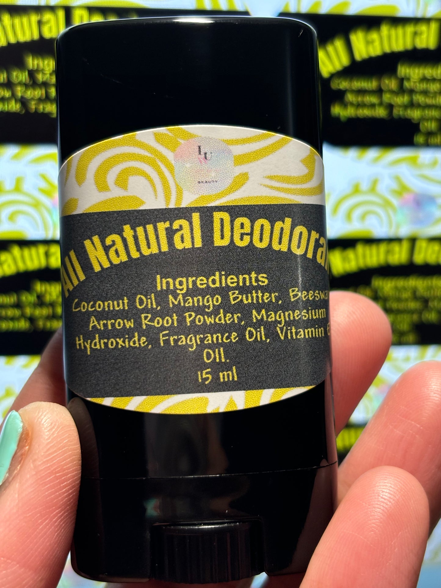 ALL NATURAL MENS DEODORANT