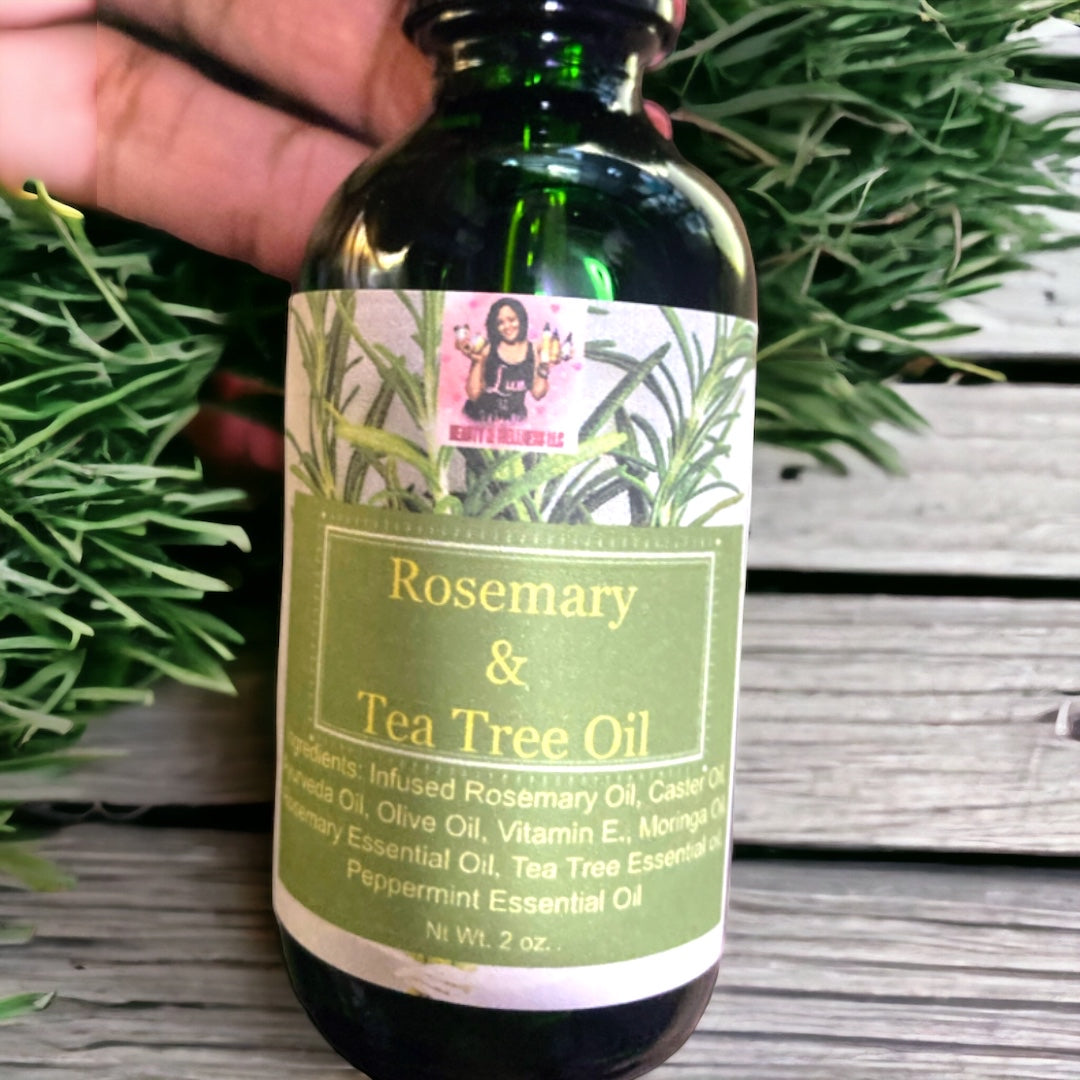 Rosemary + TeaTree Hair Oil 2 oz