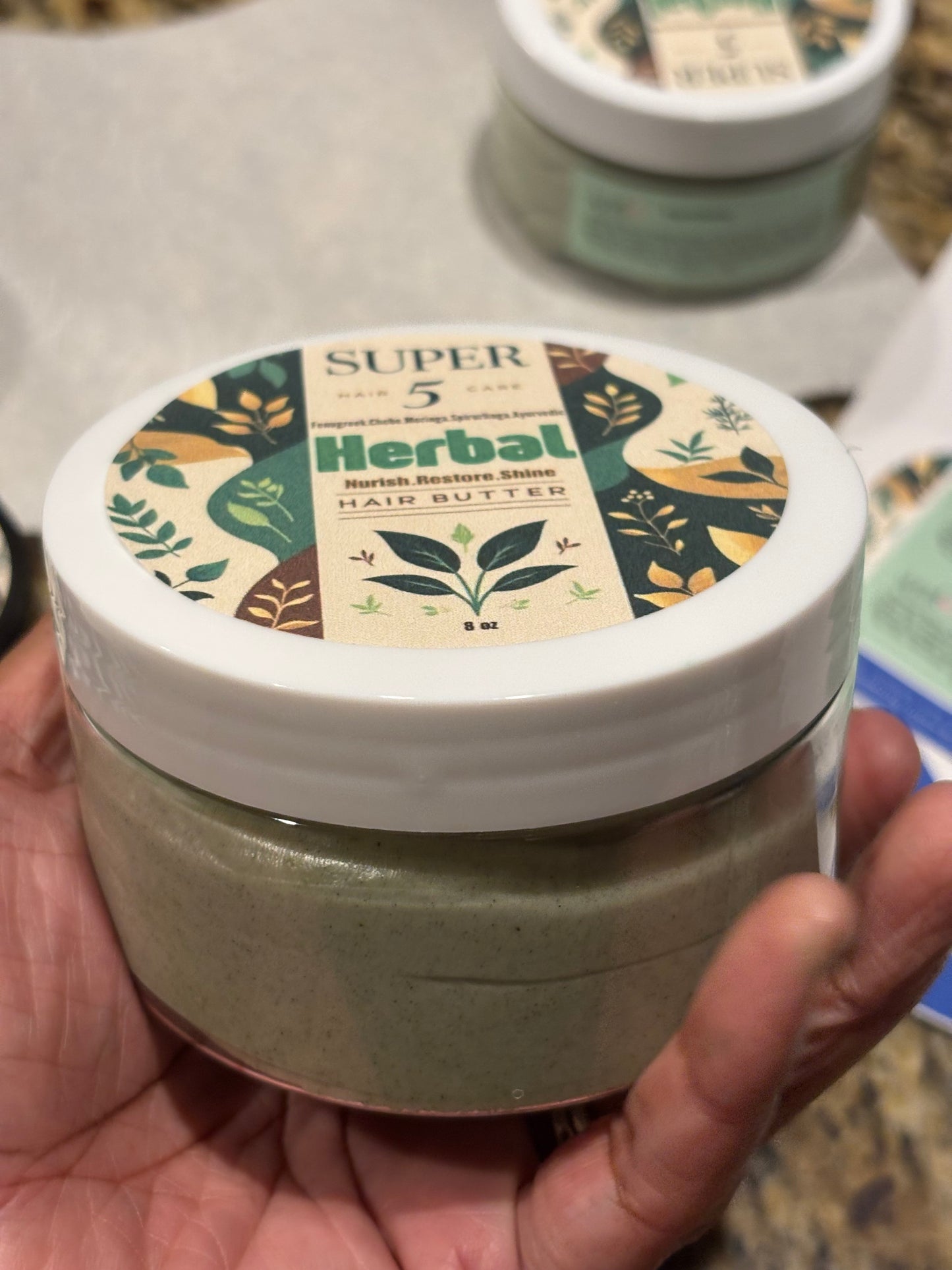 Super 5 Herbal Hair Buttah!