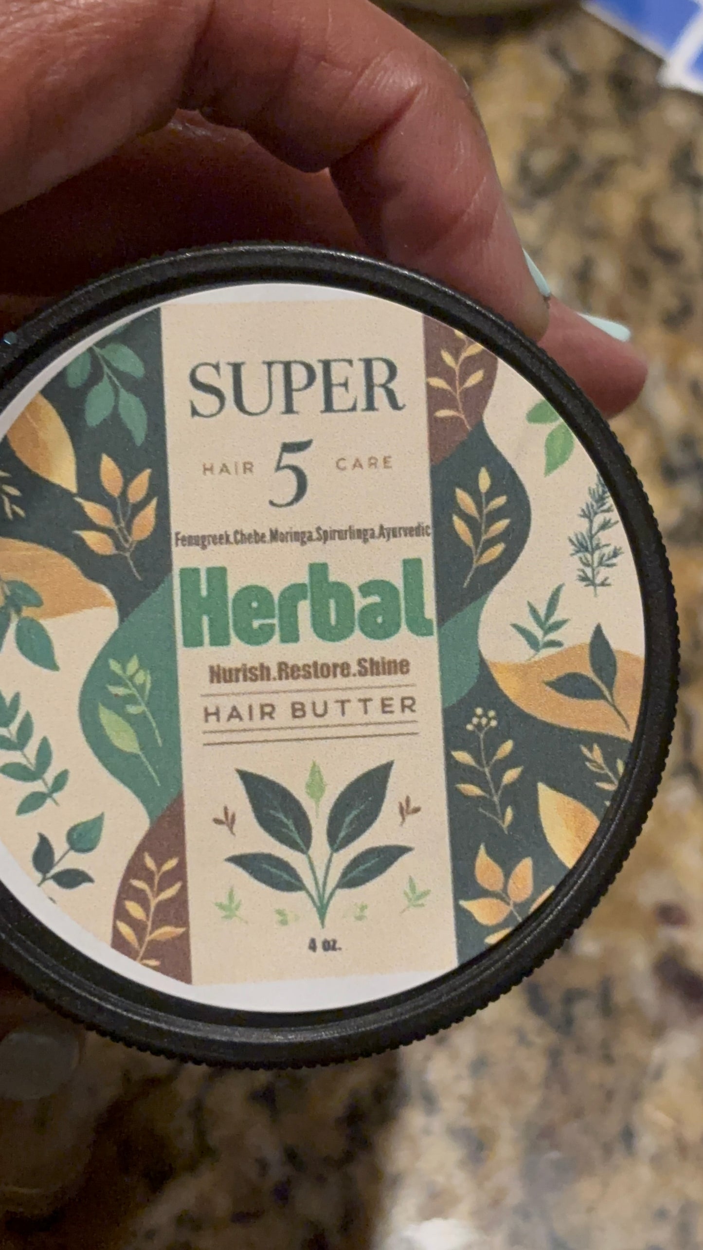 Super 5 Herbal Hair Buttah!