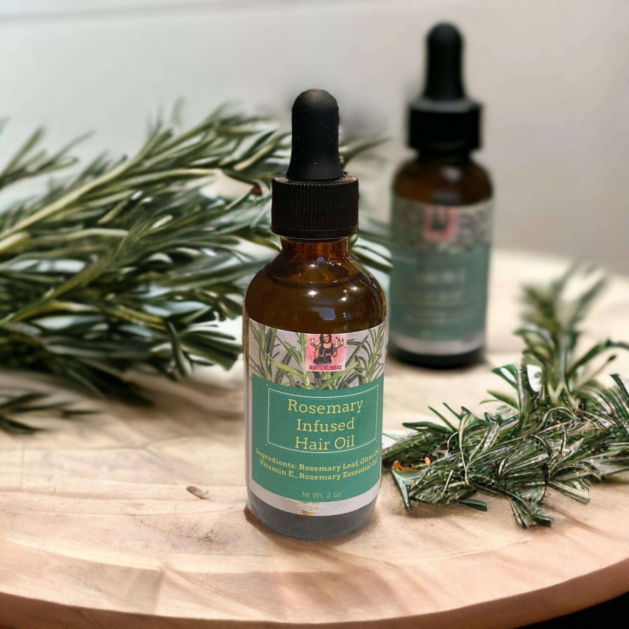 Infused Rosemary Hair Oil 2 oz