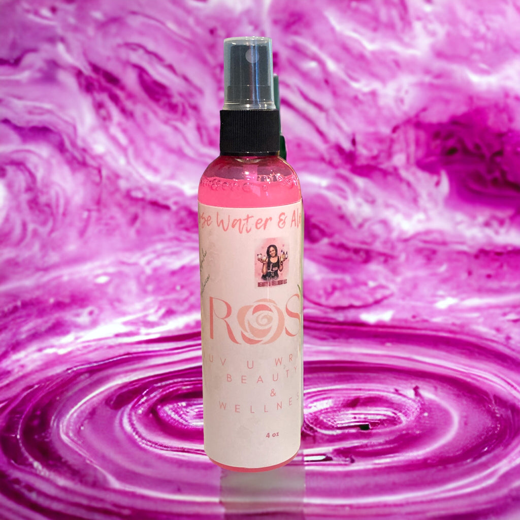 Rose & Aloe Hair Mist 4 oz