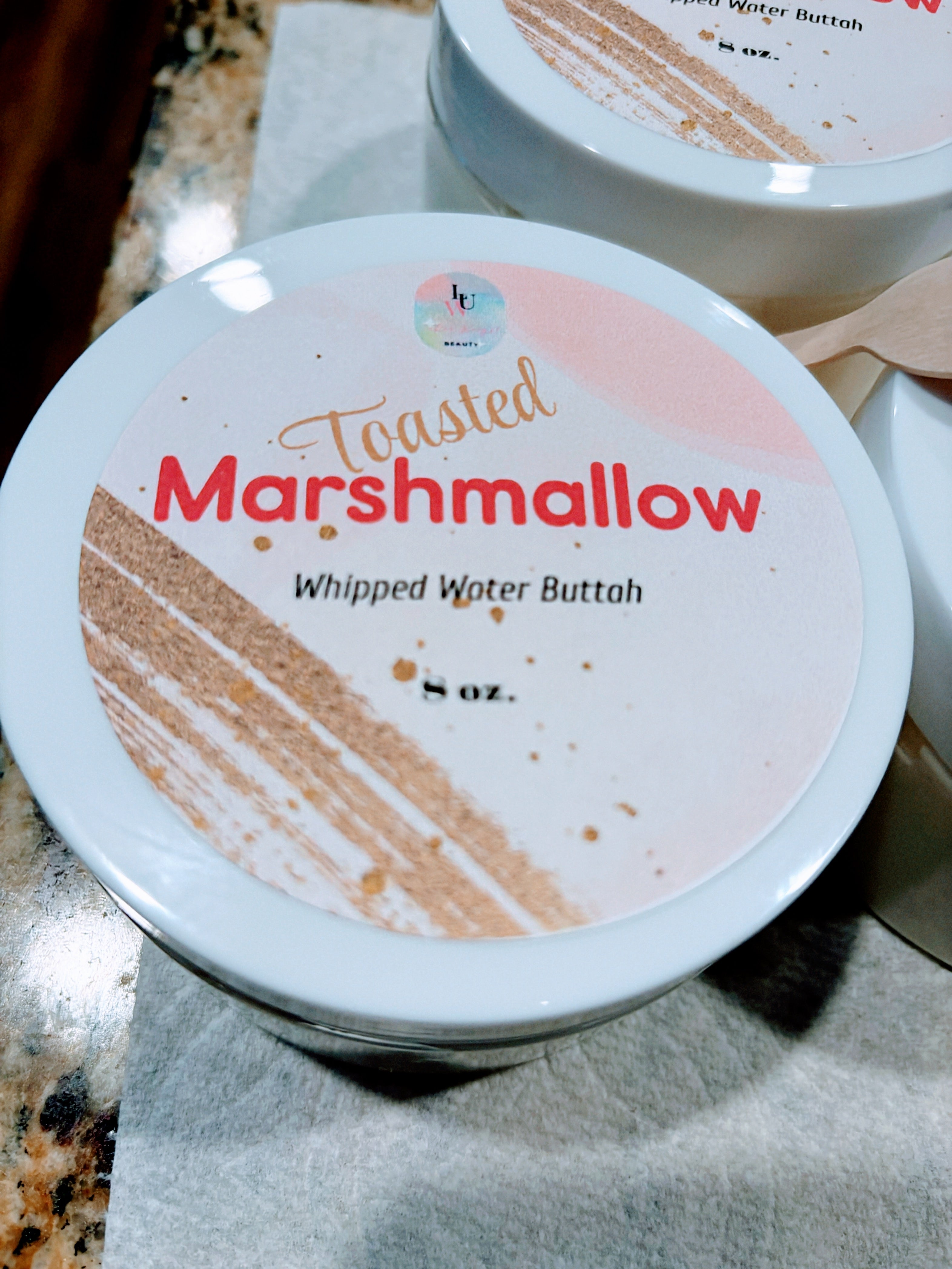 Toasted Marshmallow Whipped Water Buttah