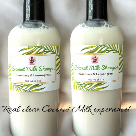 Hydrating Coconut Milk Shampoo & Conditioner
